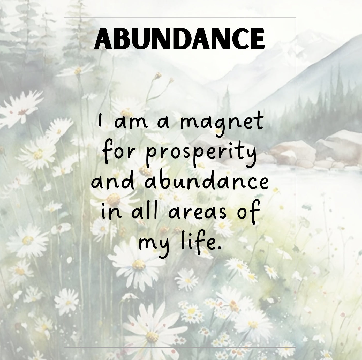 Abundance