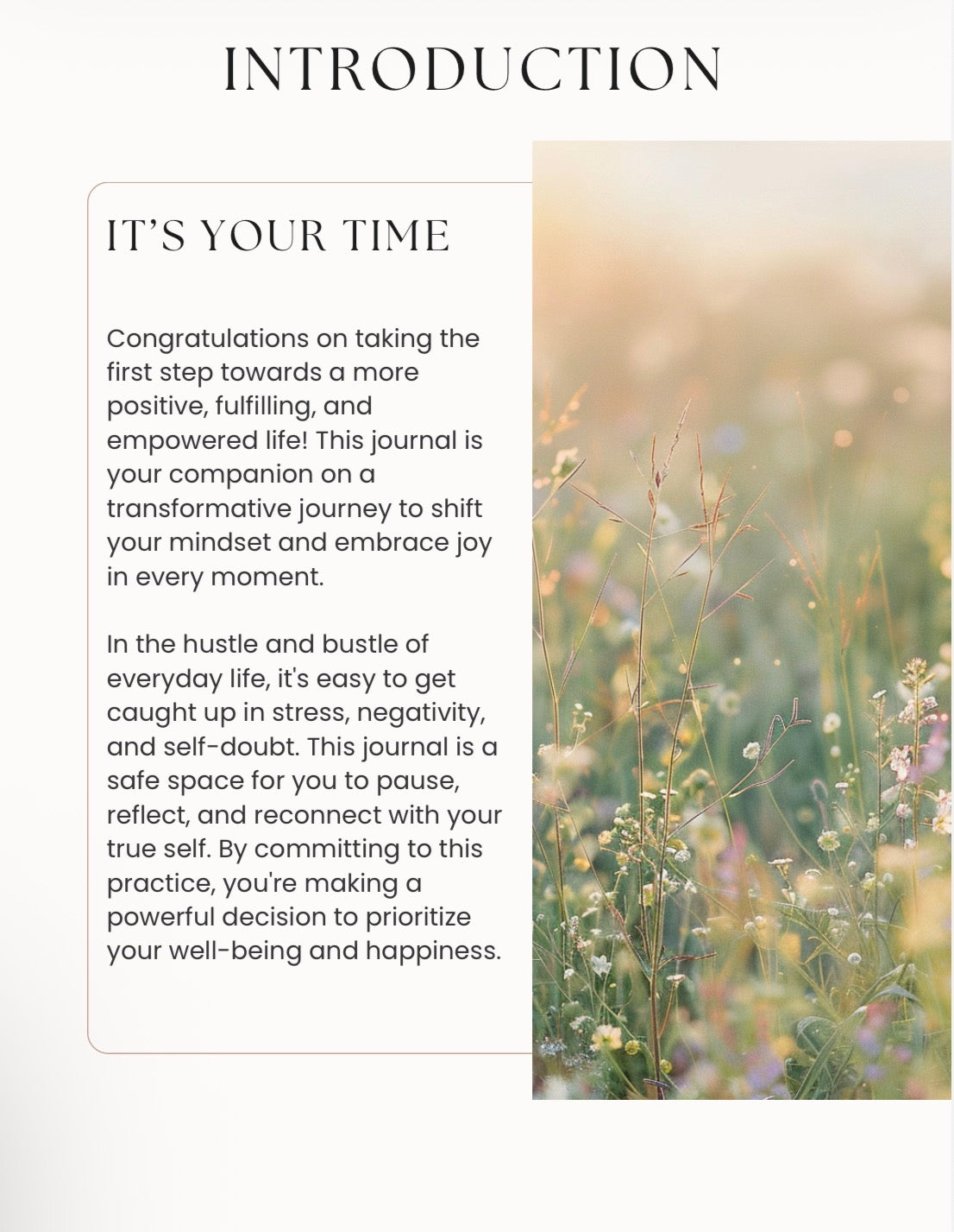 Shift & Shine Journal